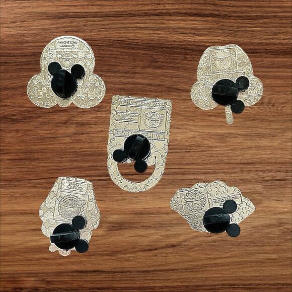5 Minnie Mouse Disney Parks Trading Pins, Plus 2 Bonus Pins - Picture 2 of 2
